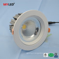 CE round 15w adjustable led downlight COB SMD led down light